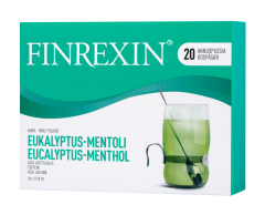 FINREXIN jauhe eukalyptus-mentoli 20 kpl