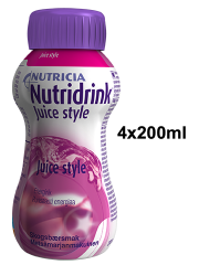 NUTRIDRINK Juice style metsämarja 4x200 ml