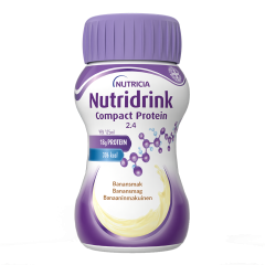 Nutridrink Compact Protein Banaani 24x125 ml