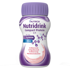 Nutridrink Compact Protein Mansikka 24x125 ml