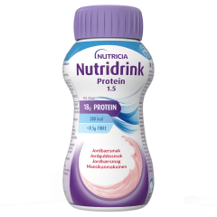 Nutridrink Protein Mansikka 48x200 ml